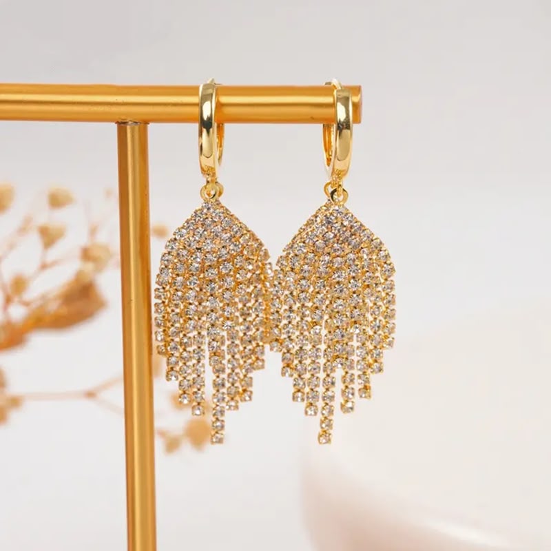 Pristine earrings(24k Gold Plated)