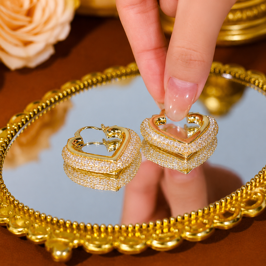 Love Hoops(Gold Plated)
