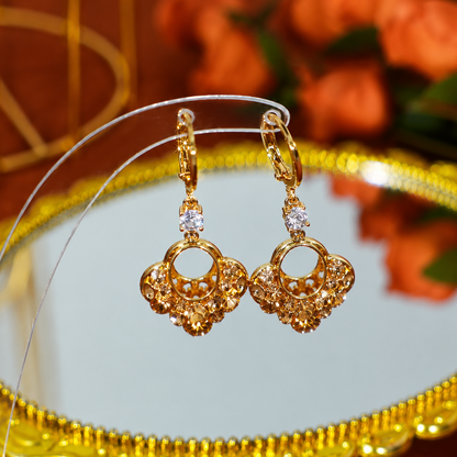 Trendy Diamond zircon (gold plated)