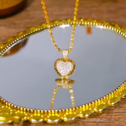 Forever Love Necklace(24k Gold Plated)