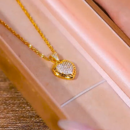 Forever Love Necklace(24k Gold Plated)